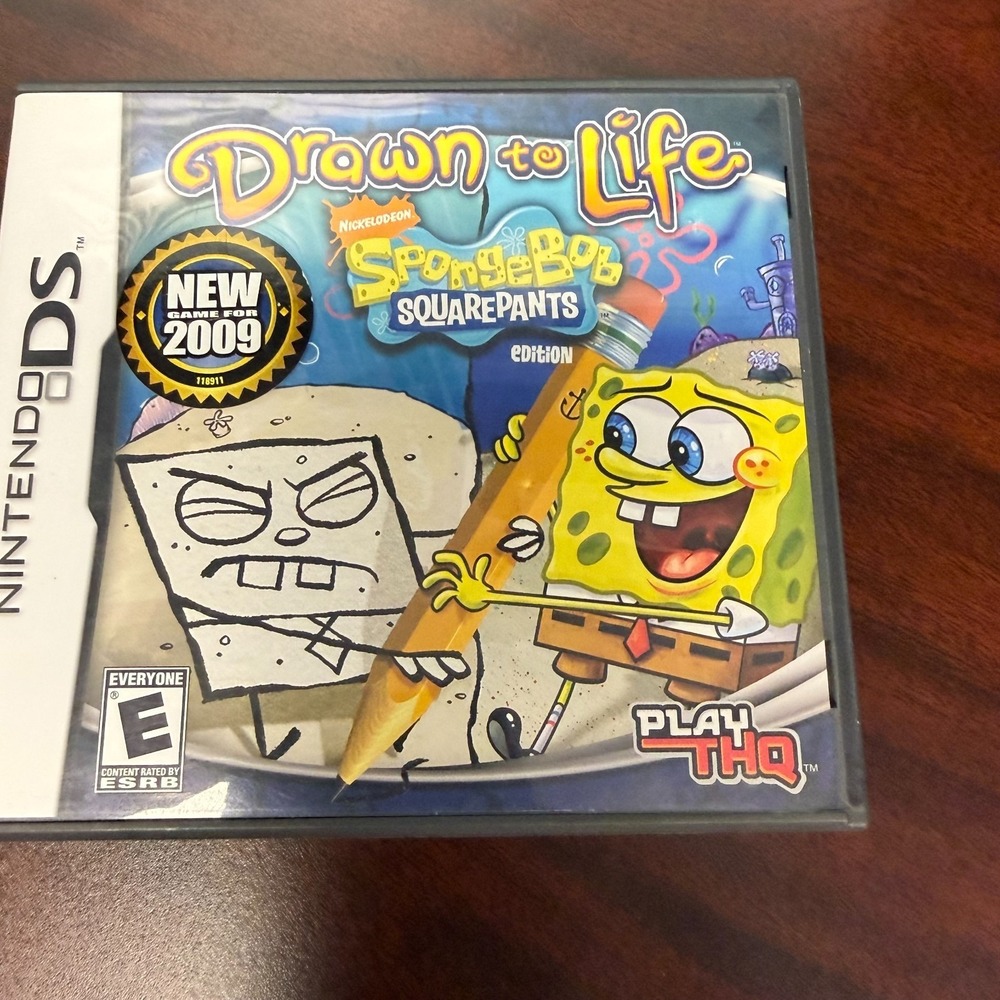 Drawn to Life: Spongebob Squarepants Edition With Manual - Nintendo DS
